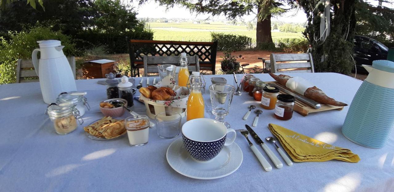 A L'Ombre De La Treille -Proche Saint-Emilion Bed & Breakfast Dış mekan fotoğraf